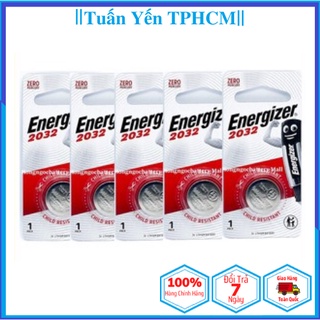 ⚡Combo 5 Viên Pin CR2032 Energizer Lithium 3V Loại 1 Vỉ 1 Viên⚡
