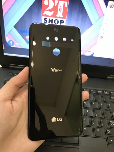 KÍNH LƯNG LG V50 THINQ ZIN CHUẨN, CÓ LOGO 5G