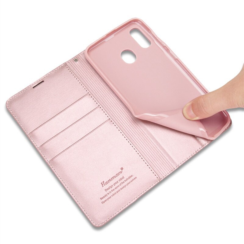 Bao da Galaxy A20/ A30 hiệu Hanman (Có kèm dây đeo) | BigBuy360 - bigbuy360.vn