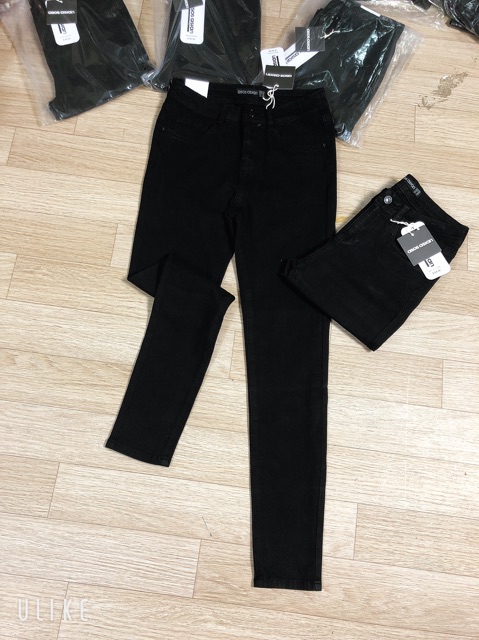 Quần Jeans đen trơn VNXK siêu đẹp | BigBuy360 - bigbuy360.vn