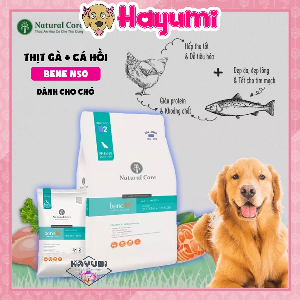 HẠT NATURE CORE BENE D2 DÀNH CHO CHÓ - HAYUMI