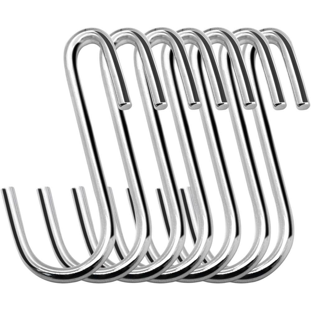 Set 10 / 15 / 20 / 25 / 30 Móc Treo Đồ Hình Chữ S Bằng Thép Không Gỉ Tiện Dụng Cho Phòng Tắm