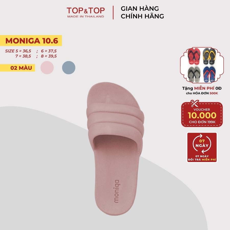 Dép Thái Lan nữ quai đúc siêu nhẹ Monobo Moniga 10.6