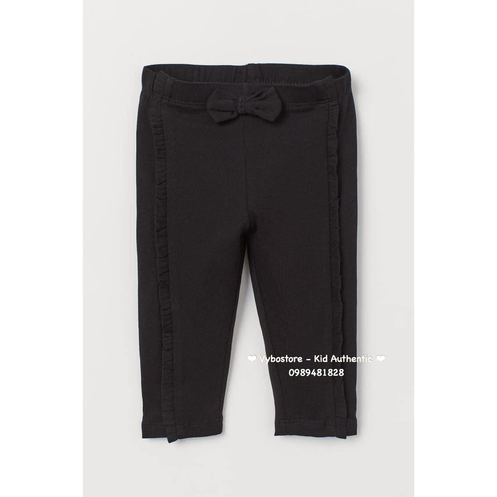 Quần legging Hm auth có nơ bé gái