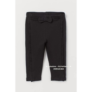 Quần legging Hm auth có nơ bé gái