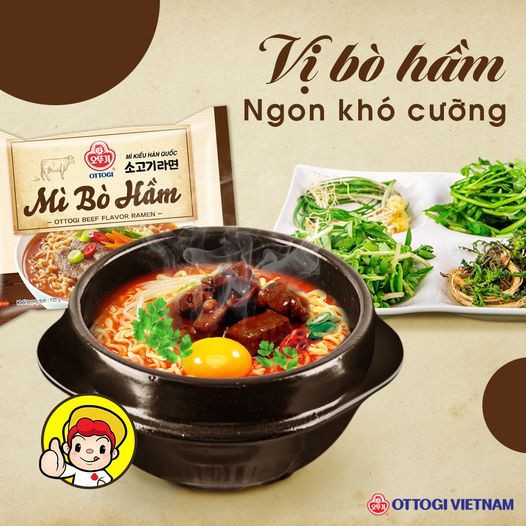 Mì Bò Hầm Ottogi 8 gói | BigBuy360 - bigbuy360.vn