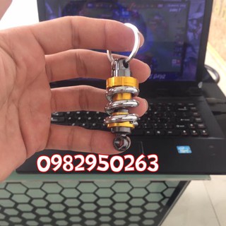 Móc Khóa Mini Hình Phuộc Nhún Xe Máy