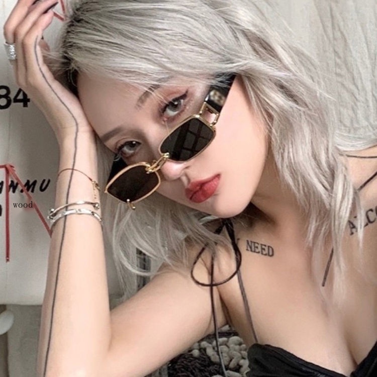 Kính Mát Gọng Vuông Phong Cách Hip Hop Thời Trang Cho Nam