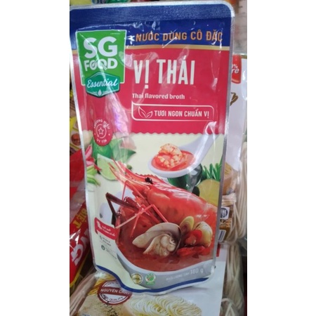 Nước dùng cô đặc vị Thái SGfood 180g