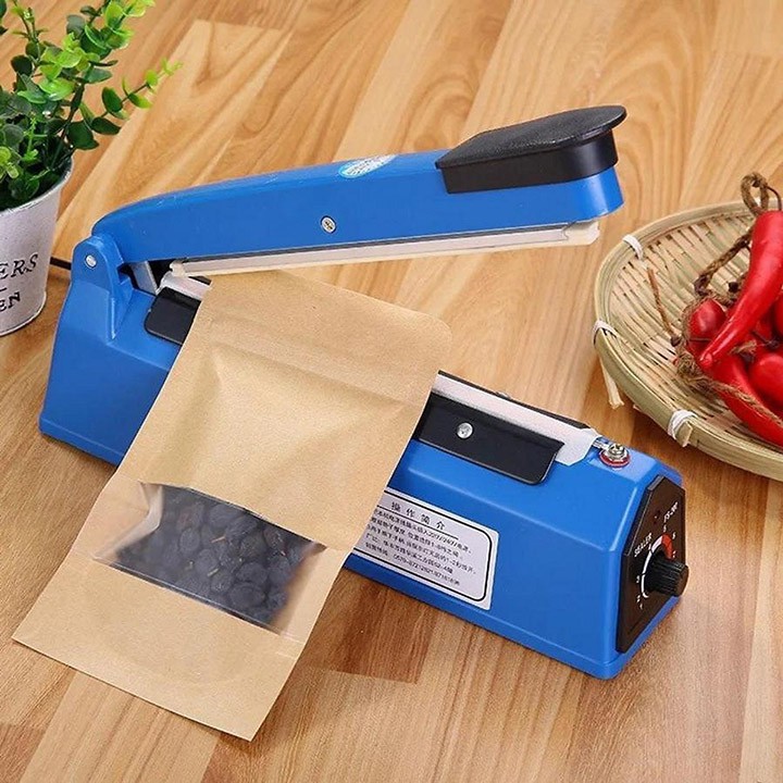 MÁY HÀN MIỆNG TÚI NILONG DẬP TAY 30cm LMPULSE SEALER, máy hàn miệng túi dập tay 30cm