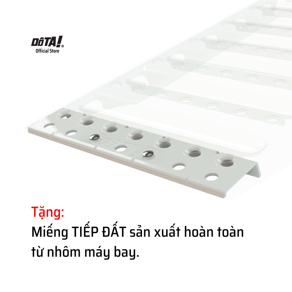 Cầu thang dắt xe máy bằng nhôm - Bậc thang xe máy(Dốc Lên Xe) DURA 90x30cm có bán tại Ngô Thành Lợi