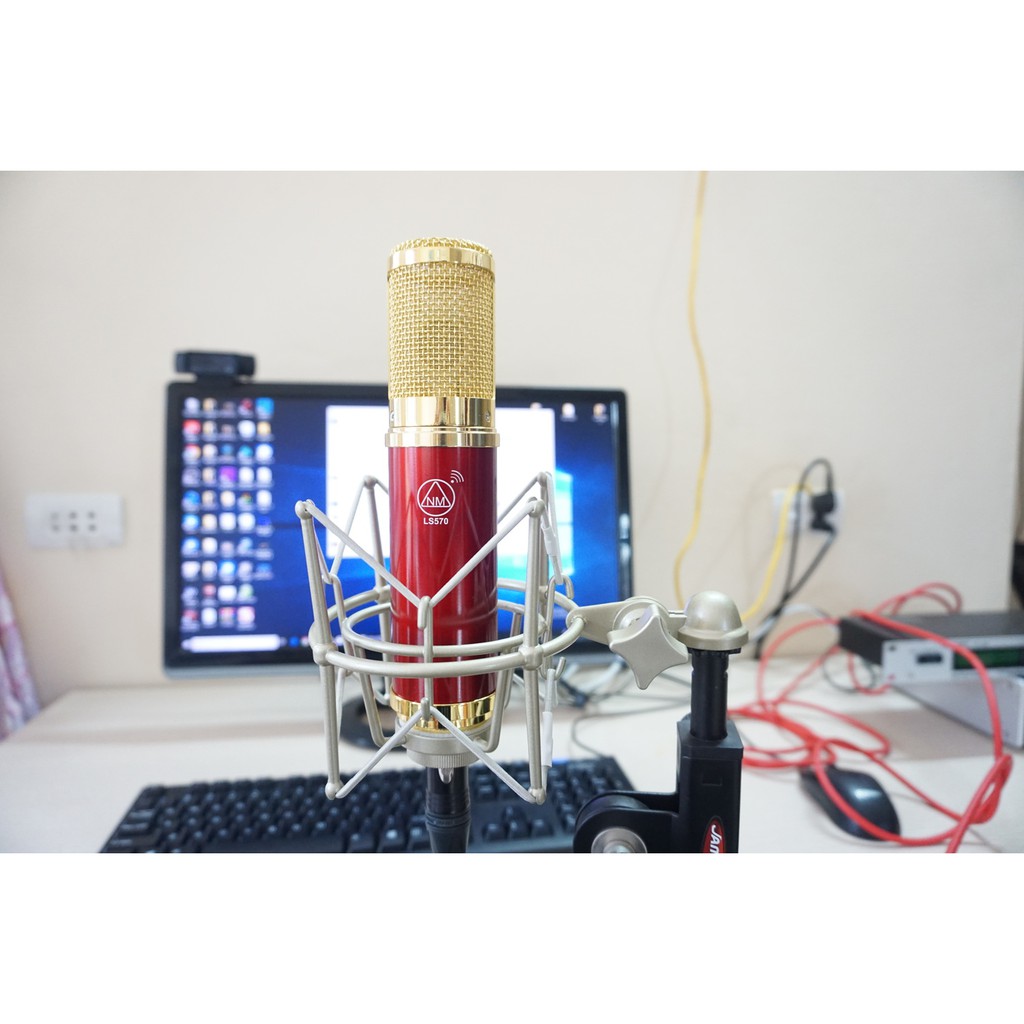NM LS570 Micro thu âm microphone hát live cao cấp