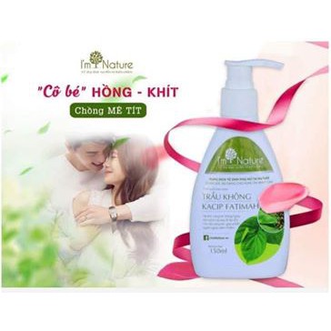 Dung Dịch Vệ Sinh Phụ Nữ I'M NATURE 150ML Chiếc suất Trầu Không Cấp Ẩm, Khử Mùi, Ngừa Viêm Nhiễm Vùng Kín