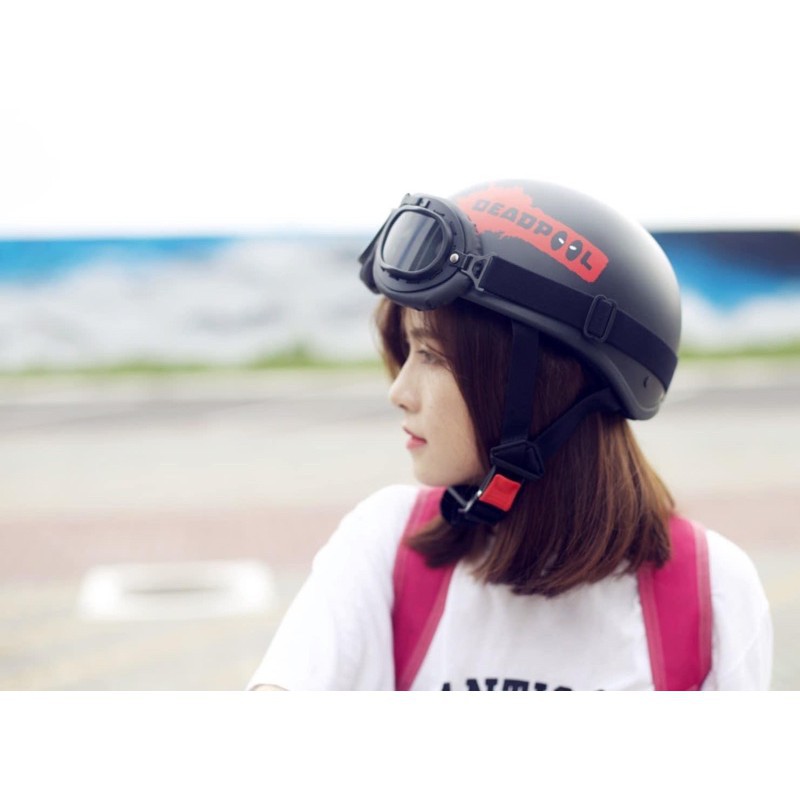 Mũ bảo hiểm Vep, hd loại đẹp,mũ phượt có kính