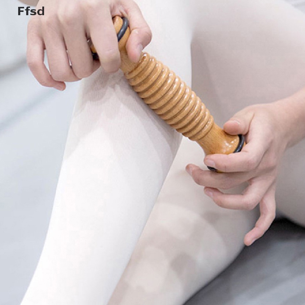 {Ffsd} Gậy Lăn Mát Xa Cơ Thể Bằng Gỗ