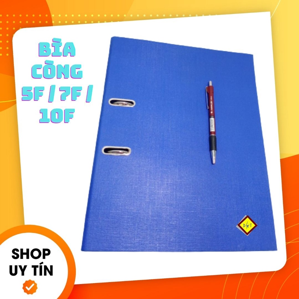 Bìa còng ABBA F4 5cm 7cm 9cm Hộp còng hồ sơ F4 File còng F4 CAM KẾT CHẤT LƯỢNG