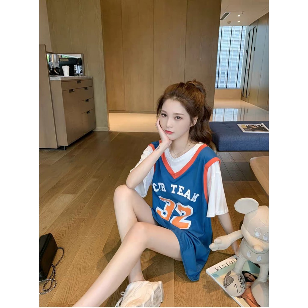 Set Áo Thun Form rộng mix gile | BigBuy360 - bigbuy360.vn