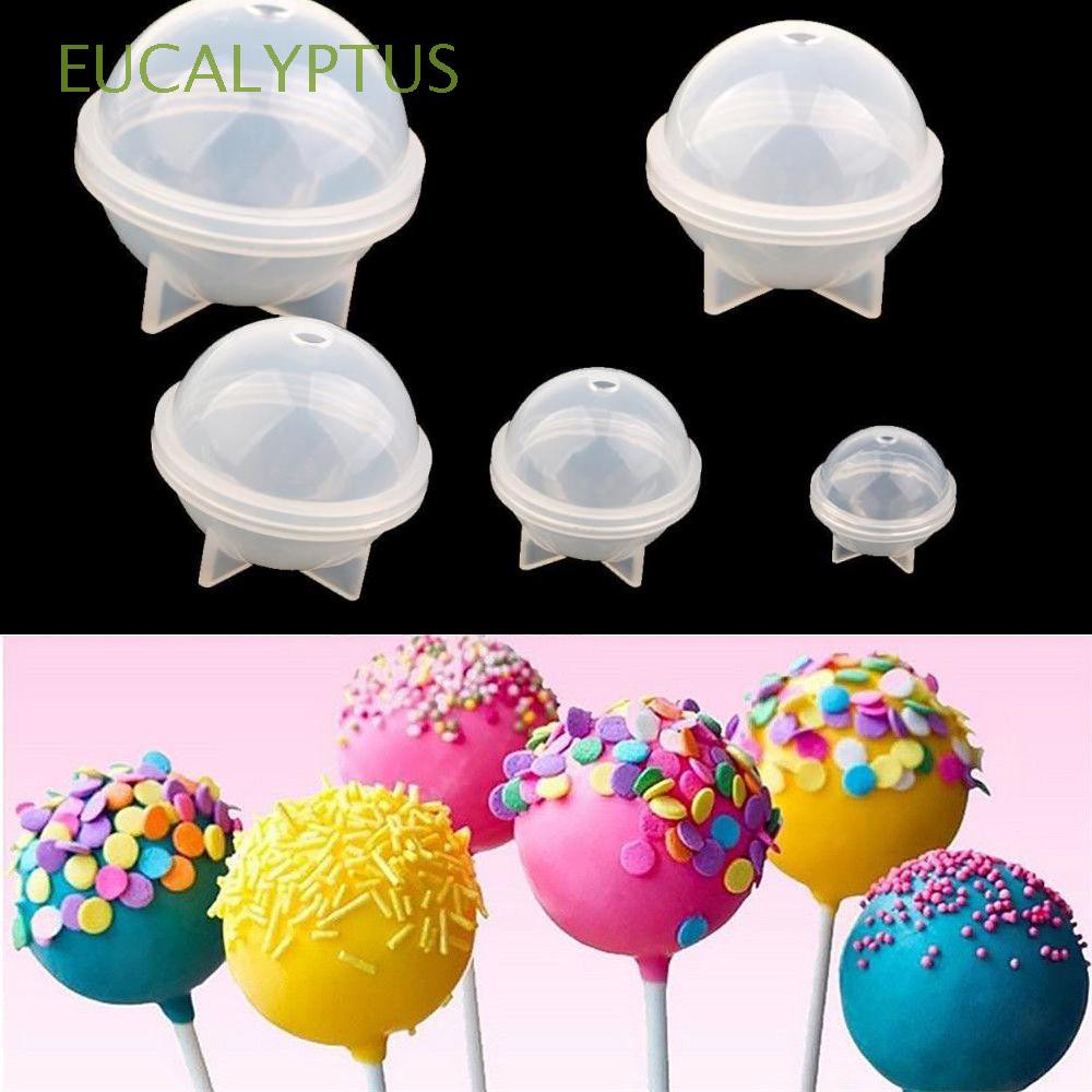 Khuôn tròn 5 kích cỡ trong suốt bằng silicon dùng để làm dụng cụ trang trí resin