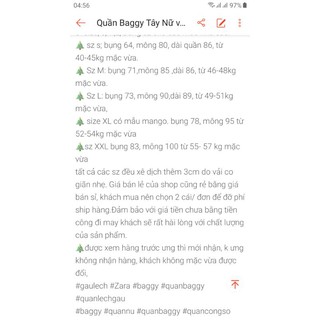 Quần Baggy Công Sở Chất Vintex .
