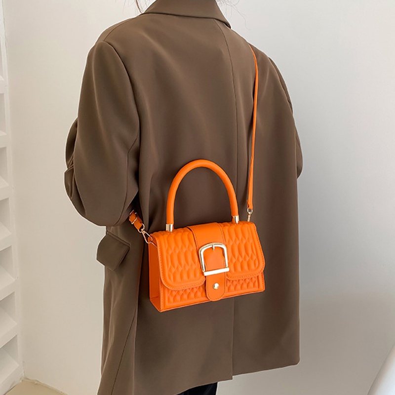 Túi Đeo Vai Màu Trơn Đơn Giản Thời Trang Phong Cách Hàn Quốc Cho Nữ