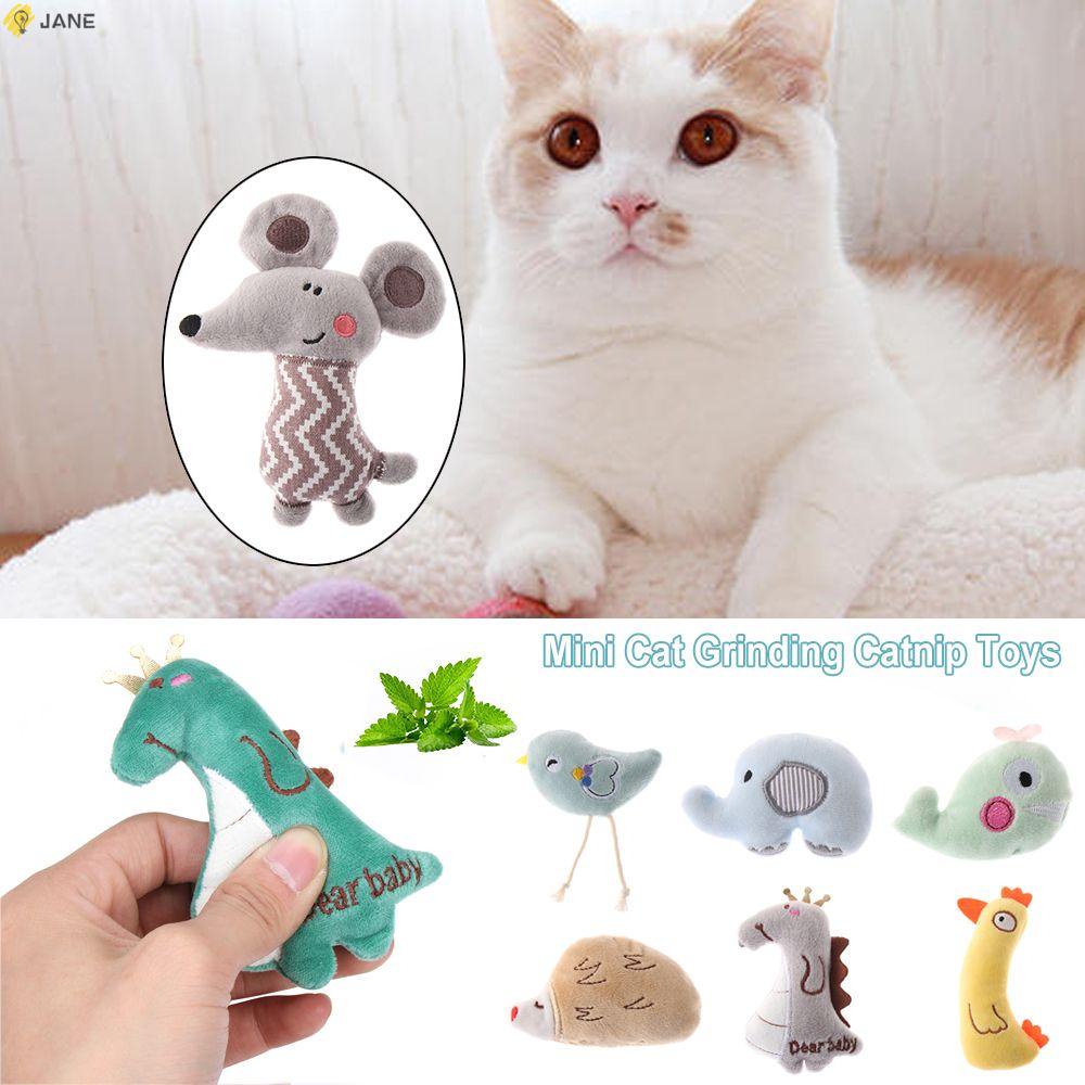Đồ chơi cho mèo cưng hình thú nhồi bông dễ thương vui nhộn