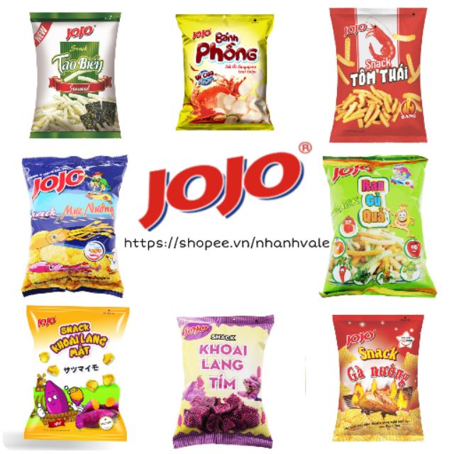 Bánh Snack JOJO các loại