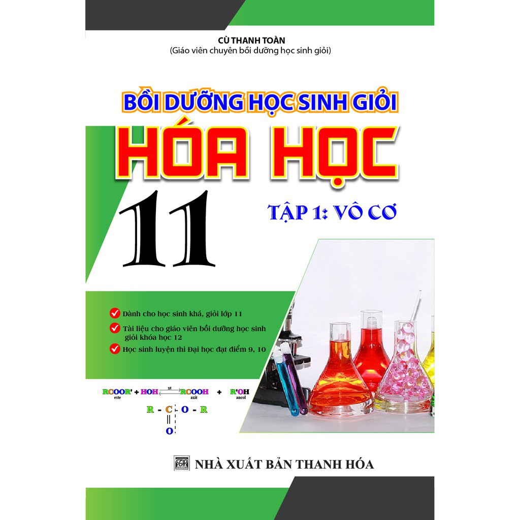 Sách - Bồi Dưỡng Học Sinh Giỏi Hóa Học 11 Tập 1 - Vô Cơ