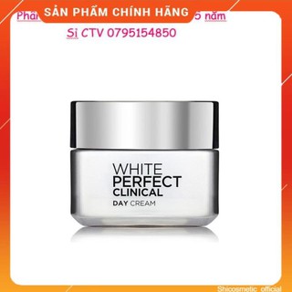 Kem dưỡng trắng mịn và giảm thâm nám ban ngày L'Oreal Paris White Perfect Clinical Day SPF 19PA +++ 50ml (kem ngày)