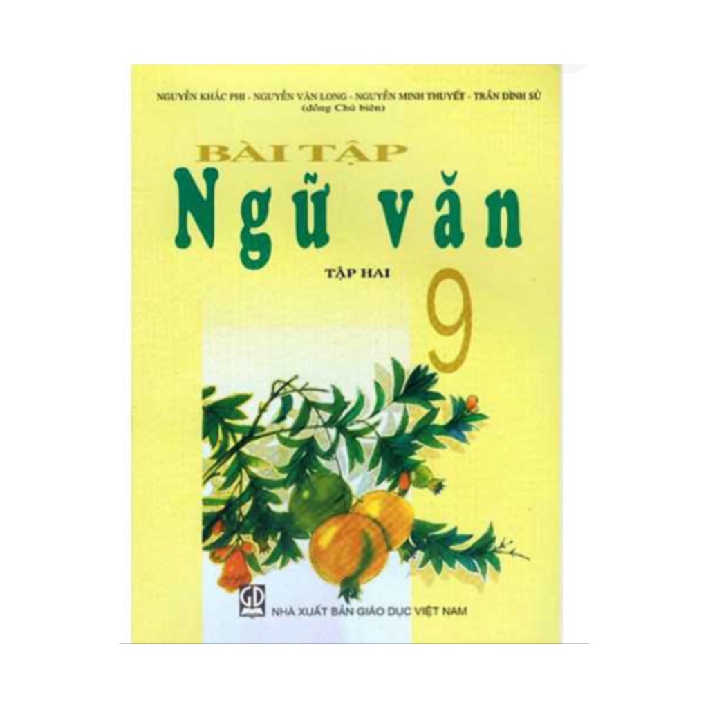 Sách   - Bài tập ngữ văn 9 tập 2