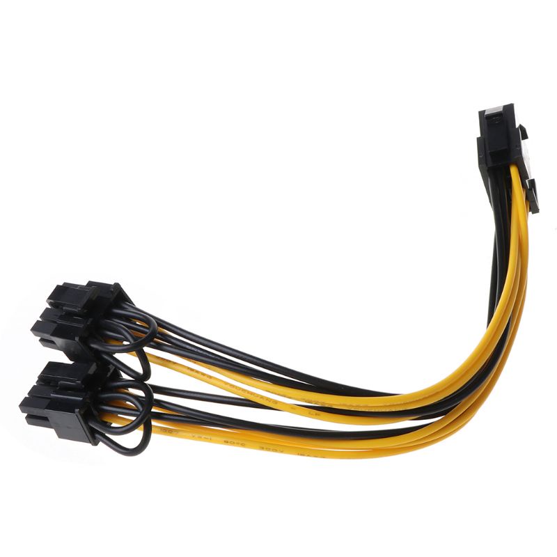 Dây Cáp Nguồn Chuyển Đổi Cpu 8-pin Sang Pci-E 8-pin  25cm