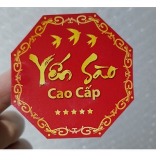 Tem giấy dán hộp kim cương 5.5cm( combo 100 tem)