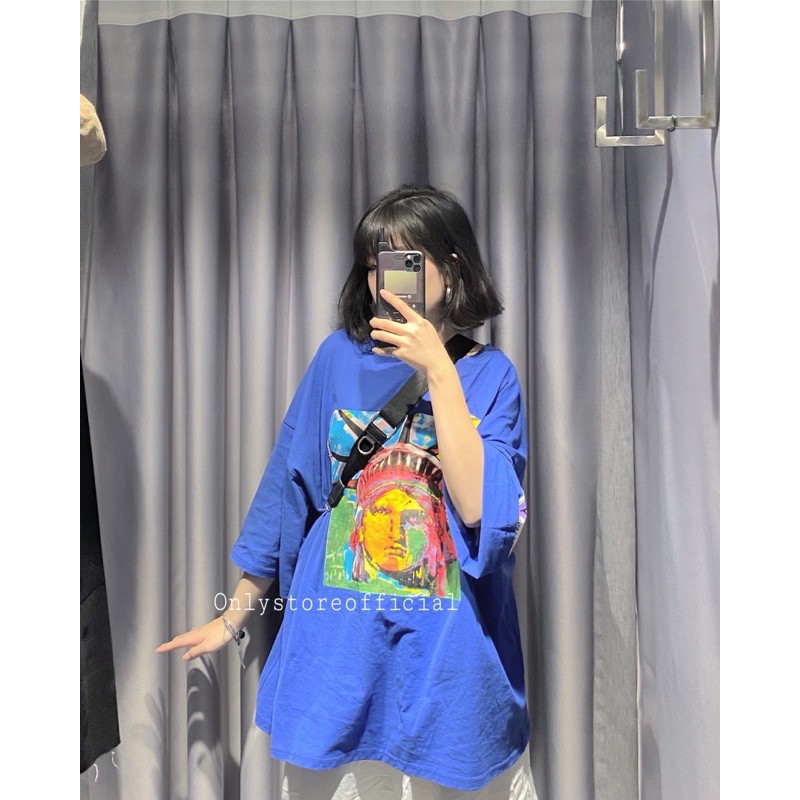 set bạn thân,(tshirt 2 màu vàng,xanh phom oversize) cần tư vấn nhắn shop ạ