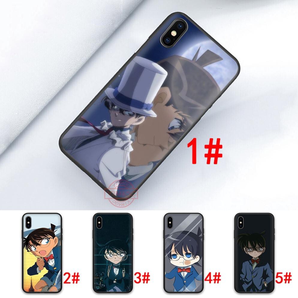 Ốp điện thoại in hình thám tử conan cho Iphone 5 5S SE 6 6S 6/6S+ 7 8 7/8+ X XS XSMAX X