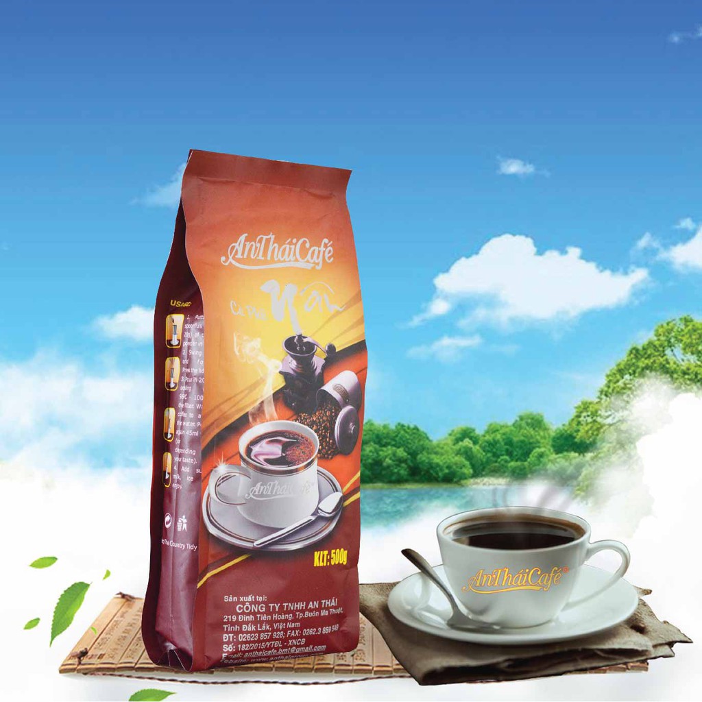 Cà Phê Bột An Thái Túi Nâu (500g) - AnTháiCafé | BigBuy360 - bigbuy360.vn