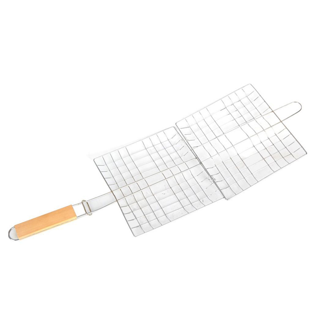 Vĩ nướng BBQ tay cầm gỗ