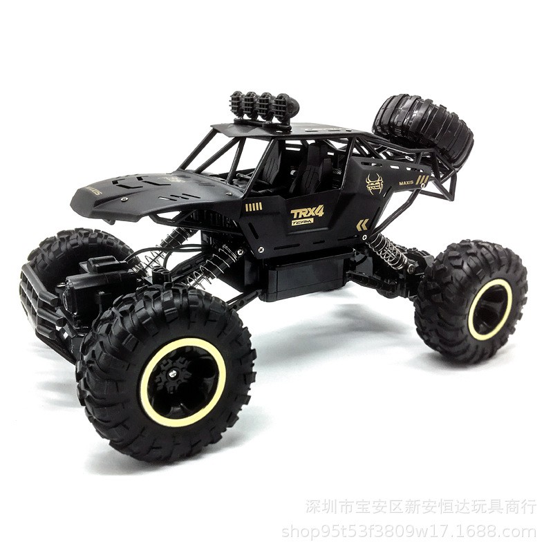 Xe Oto Điều Khiển Từ Xa Hãng Crawler Bản To 37x22x20cm Bằng Thép Không Gỉ, Oto Địa Hình Leo Núi Siêu Khỏe