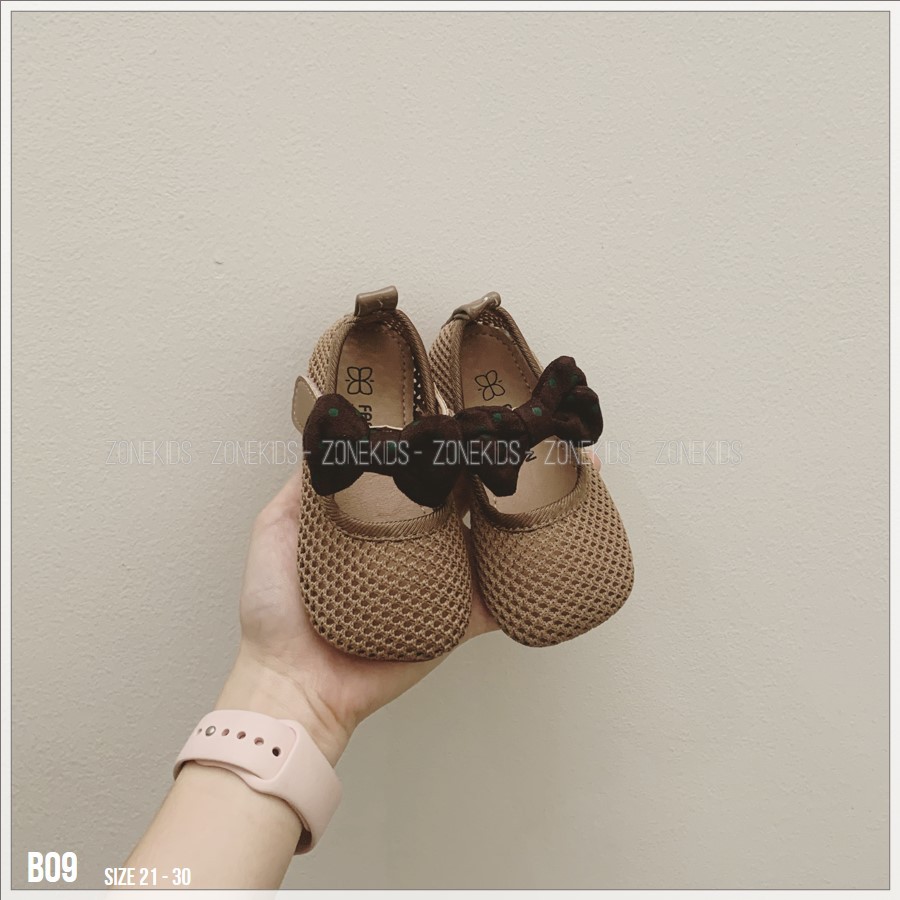 Giày búp bê vải lưới cho bé gái Zonekids - B09