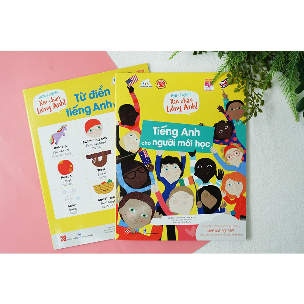 Sách - Học tiếng Anh cho trẻ trên 6 tuổi - Hello English - Xin chào tiếng Anh