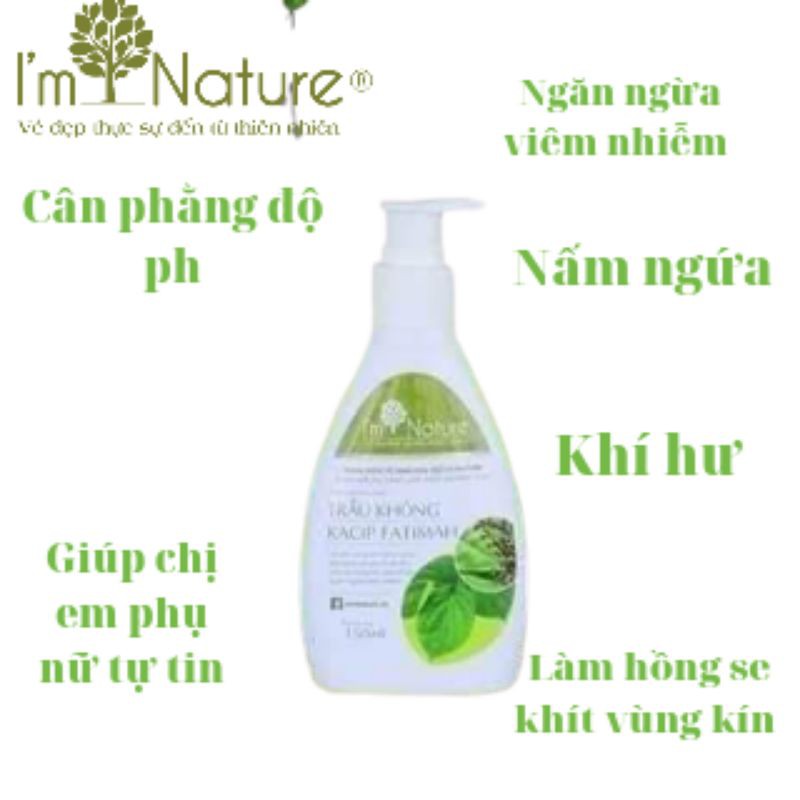 [ DUNG DỊCH VỆ SINH TRẦU KHÔNG I " M NATURE _HÀNG CHÍNH HÃNG ]