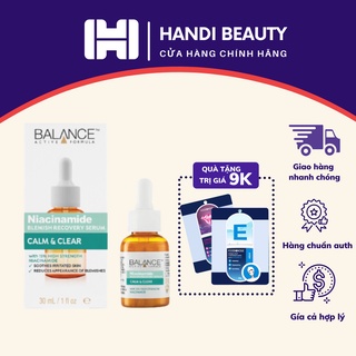 Tinh chất giảm mụn mờ thâm Balance Active Formula Niacinamide 15% Blemish Recovery Serum 30ML