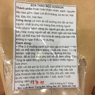 Sữa thảo mộc Kokkoh