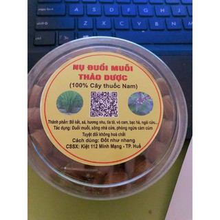 Nụ đuổi muỗi thảo dược bồ kết 100% an toàn cho sử khỏe phù hợp sử dụng cho trẻ nhỏ