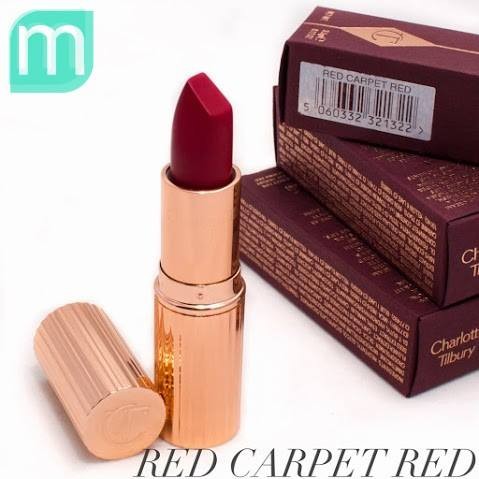 [ còn 1 cây]Son lì CHARLOTTE TILBURY NEW MATTE REVOLUTION LIPSTICK - RED CARPET RED