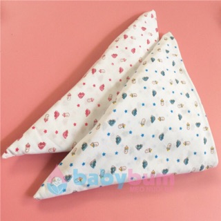 Set 10 tã chéo sơ sinh cotton siêu mềm mịn chuẩn loại 1