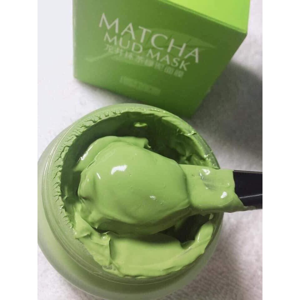 [RẺ VÔ ĐỊCH] Mặt nạ dưỡng da cấp ẩm thải độc bùn trà xanh Laikou Matcha Mud Mask (5 tác dụng) 85g