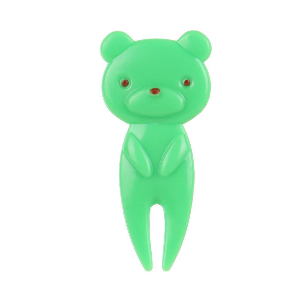 YOLA Set 10 / 30 Nĩa Ăn Trái Cây Hình Động Vật Dễ Thương