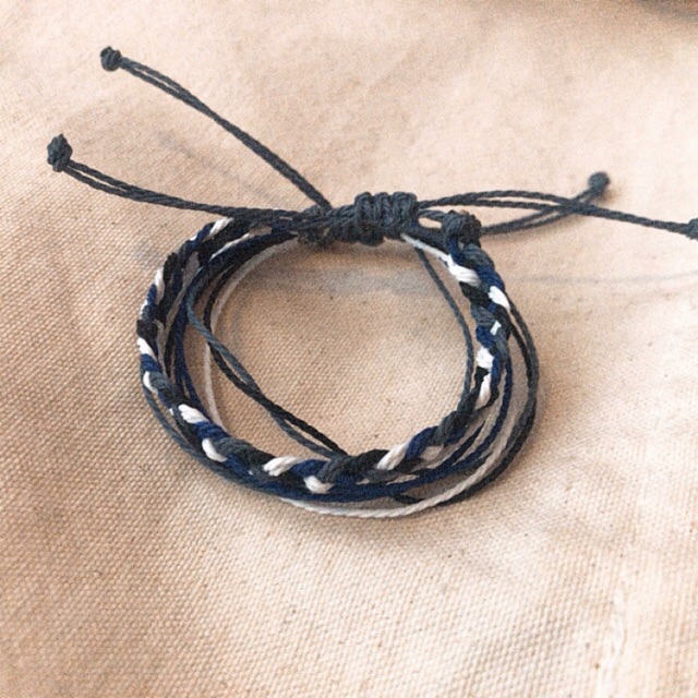 Set vòng phối 4 màu - Xanh đen