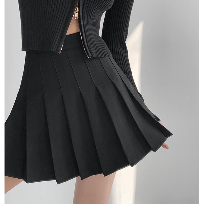 Chân Váy Xếp Ly Tennitt Quốc Dân Dáng Ngắn Xoè Uzzang Cạp Cao Có Quần Trong Phong Cách Hàn Quốc | BigBuy360 - bigbuy360.vn