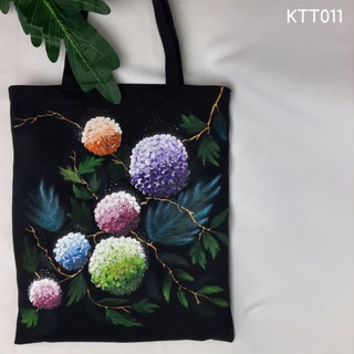 Túi tote bag vải mềm NHABAP có túi con và dây kéo đựng khổ A4 Vẽ Handmade giặt không phai thích hợp làm quà tặng TOT011