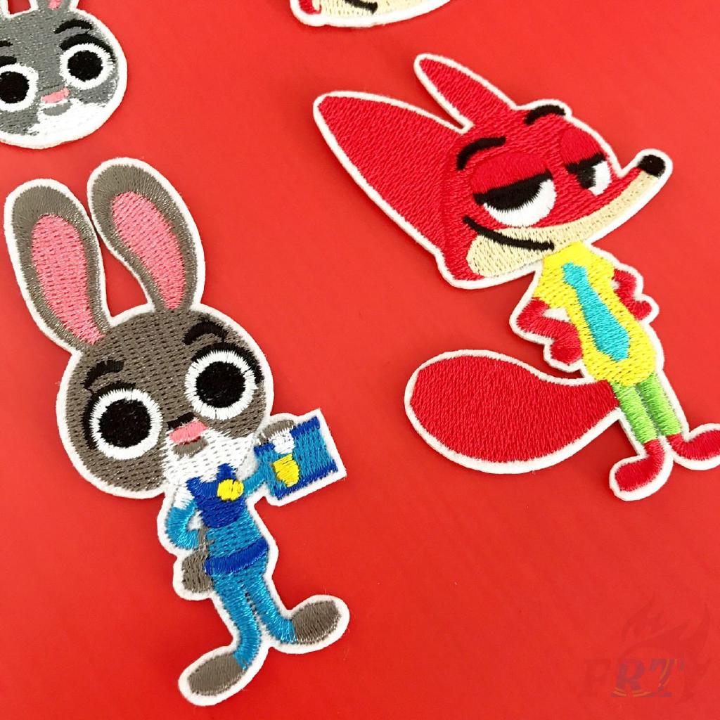Miếng dán patch hình trái tim xinh xắn（☸ Disney - Zootopia Patch ☸）